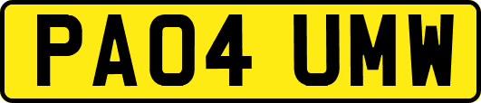 PA04UMW