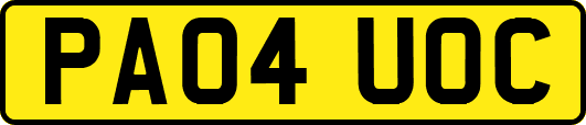 PA04UOC