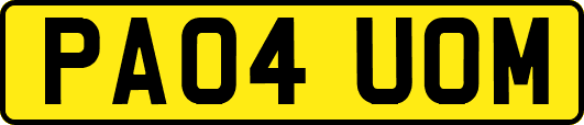 PA04UOM