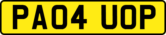 PA04UOP
