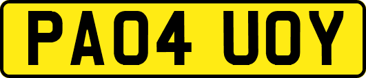 PA04UOY