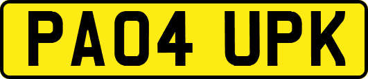 PA04UPK