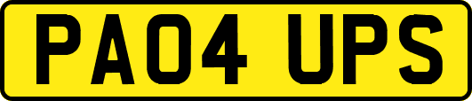 PA04UPS