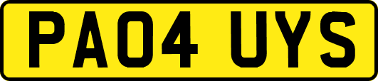 PA04UYS