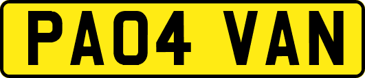 PA04VAN