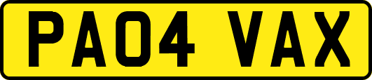 PA04VAX