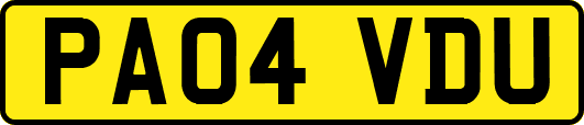 PA04VDU