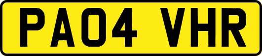 PA04VHR