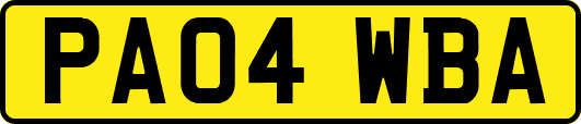 PA04WBA