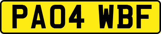PA04WBF