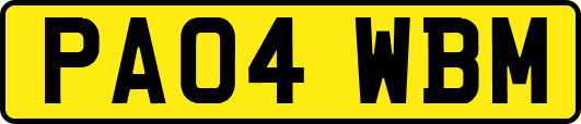 PA04WBM
