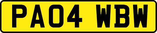 PA04WBW