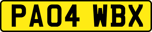 PA04WBX
