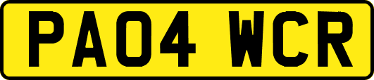 PA04WCR