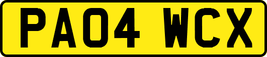 PA04WCX