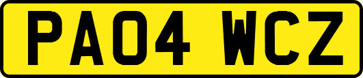 PA04WCZ