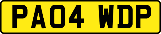 PA04WDP