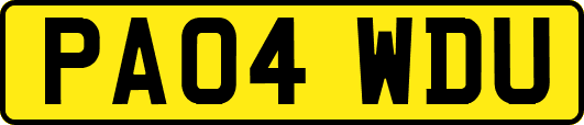PA04WDU