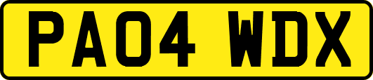 PA04WDX