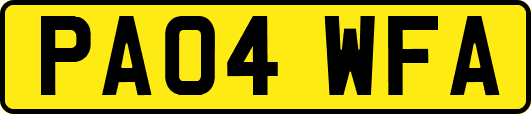 PA04WFA