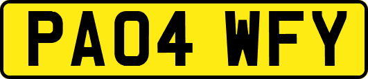 PA04WFY