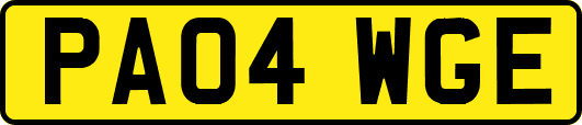 PA04WGE
