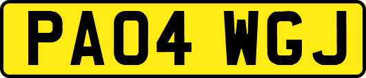 PA04WGJ