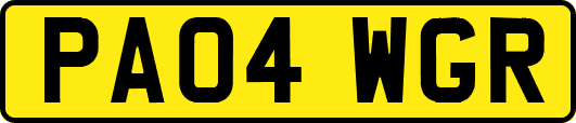 PA04WGR