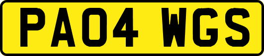 PA04WGS