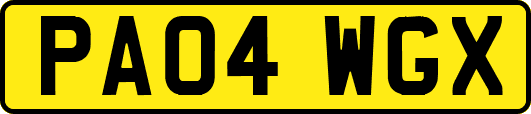 PA04WGX