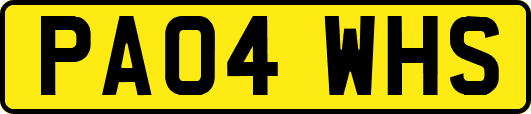 PA04WHS