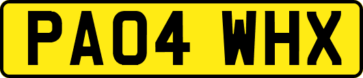 PA04WHX