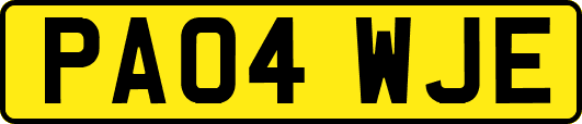 PA04WJE