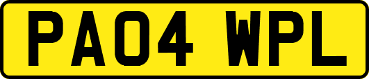 PA04WPL