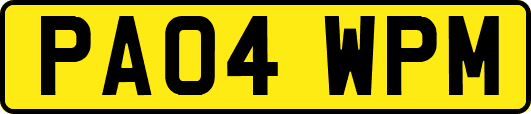 PA04WPM