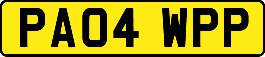 PA04WPP