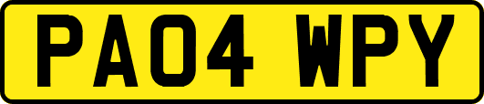 PA04WPY