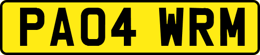 PA04WRM