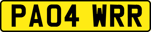 PA04WRR