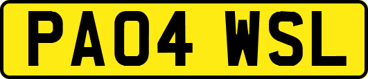 PA04WSL