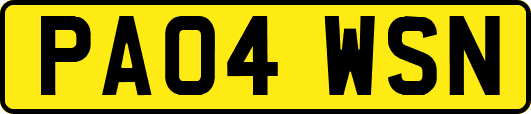 PA04WSN