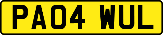PA04WUL
