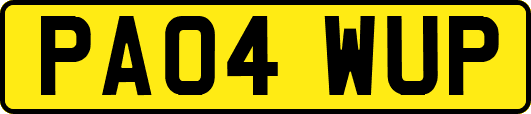 PA04WUP