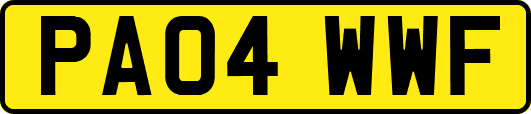 PA04WWF