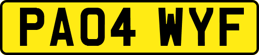 PA04WYF