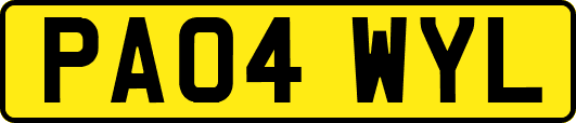 PA04WYL