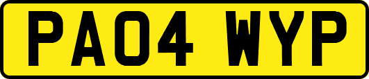 PA04WYP