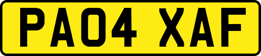 PA04XAF