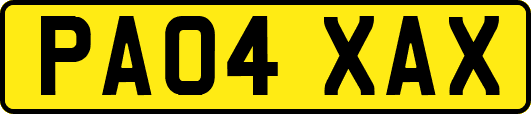 PA04XAX