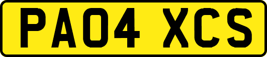 PA04XCS